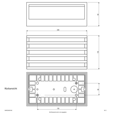 EVN Lichttechnik LED Wandanbauleuchte IP54 230V 4000K WARE54091540