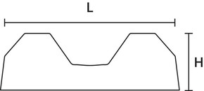HellermannTyton Montagesockel 21x9,5mm natur CTQM5-PA66-NA-C1