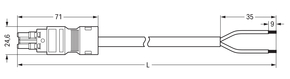 WAGO GmbH & Co. KG konfekt. Anschlussleitung Eca,Buchse 771-8992/107-202