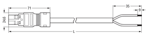 WAGO GmbH & Co. KG konfekt. Anschlussleitung Eca,Stecker 771-8992/205-107