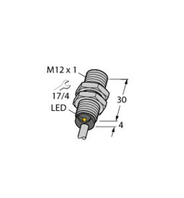 Turck Sensor induktiv BI2-G12-Y1X