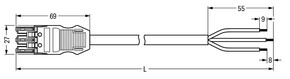 WAGO GmbH & Co. KG konfekt. Anschlussleitung B2ca,Buchse 771-9293/116-101