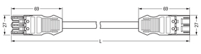 WAGO GmbH & Co. KG konfekt.Verbindungsleitung Eca,Buchse Stecker 771-9973/006-201 WAGO GmbH & Co. KG konfekt.Verbindungsleitung Eca,Buchse Stecker 771-9973/006-201