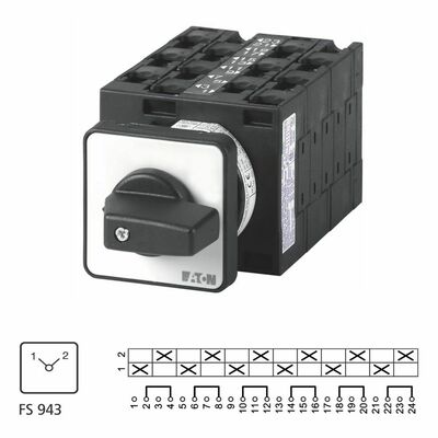 Eaton Wechsel-Umschalter T3-6-8370/E