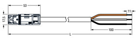 WAGO GmbH & Co. KG konfekt. Anschlussleitung Eca,Stecker 774-9973/206-305