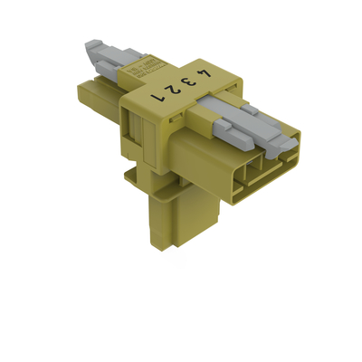 WAGO GmbH & Co. KG T-Verteiler 4-polig Kod. B,hellgrün 890-1732