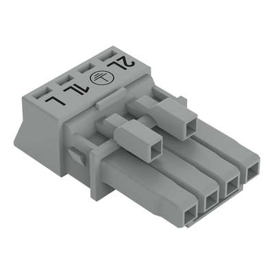 WAGO GmbH & Co. KG Buchse 4-polig Kod. B,grau 890-244/064-000