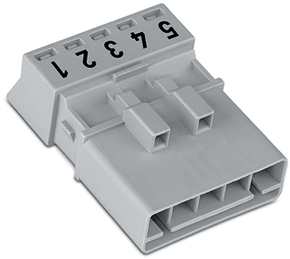 WAGO GmbH & Co. KG Stecker 5-polig Kod. B,grau 890-255