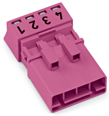WAGO GmbH & Co. KG Stecker 4-polig pink 890-294