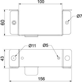 OBO Bettermann Vertr Verbindungsset f.BSKP 0406 BSKP-V 0406