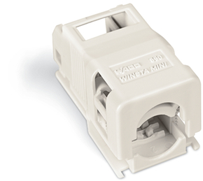 WAGO GmbH & Co. KG Zugentlastungsgehäuse mit Rastschelle,weiß 890-512/342-000