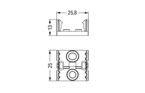 WAGO GmbH & Co. KG Montageplatte 4-polig 890-624