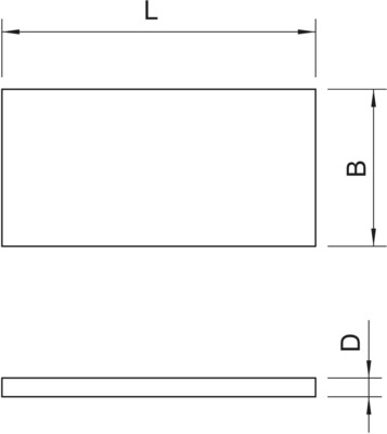 OBO Bettermann Vertr Kalziumsilikatplatte 1000x250x30mm gr-ws KSI-P3