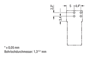WAGO GmbH & Co. KG Buchse für Leiterplatten 2-polig,schwarz 890-802/011-000