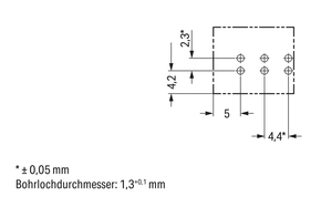 WAGO GmbH & Co. KG Buchse für Leiterplatten 3-polig,schwarz 890-803