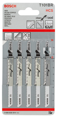 Bosch Power Tools Stichsägeblatt T 101 BR Clean for Wood 2608630014