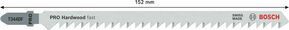 Bosch Power Tools PRO Hardwood fast T344DF Stichsägeblatt 152 2608634243