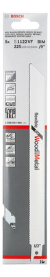 Bosch Power Tools Flexible for Wood and Metal, 5er-Pack 2608654981