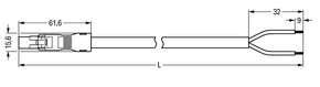 WAGO GmbH & Co. KG konfekt. Anschlussleitung Eca,Stecker 891-8992/206-203