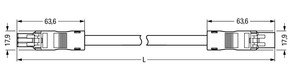 WAGO GmbH & Co. KG konfekt.Verbindungsleitung Stecker,3-polig,pink 891-8993/005-607