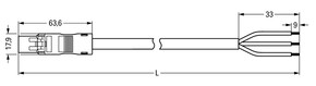 WAGO GmbH & Co. KG konfekt. Anschlussleitung Eca,Stecker 891-8993/205-107