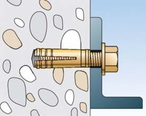 Fischer Deutschl. Messingdübel MS 6x24