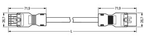 WAGO GmbH & Co. KG konfekt.Verbindungsleitung Eca,Buchse Stecker 891-8995/006-105