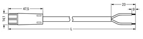 WAGO GmbH & Co. KG konfekt. Anschlussleitung Eca,Stecker 894-8992/233-506
