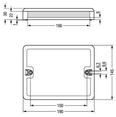 WAGO GmbH & Co. KG Verteilerbox 4 Ausgänge,schwarz 899-631/453-000