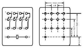 WAGO GmbH & Co. KG Relais 24VDC 4XUM 5A 858-150
