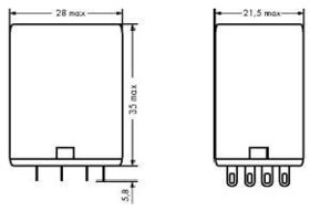 WAGO GmbH & Co. KG Relais 230VAC 4XUM 5A 858-151